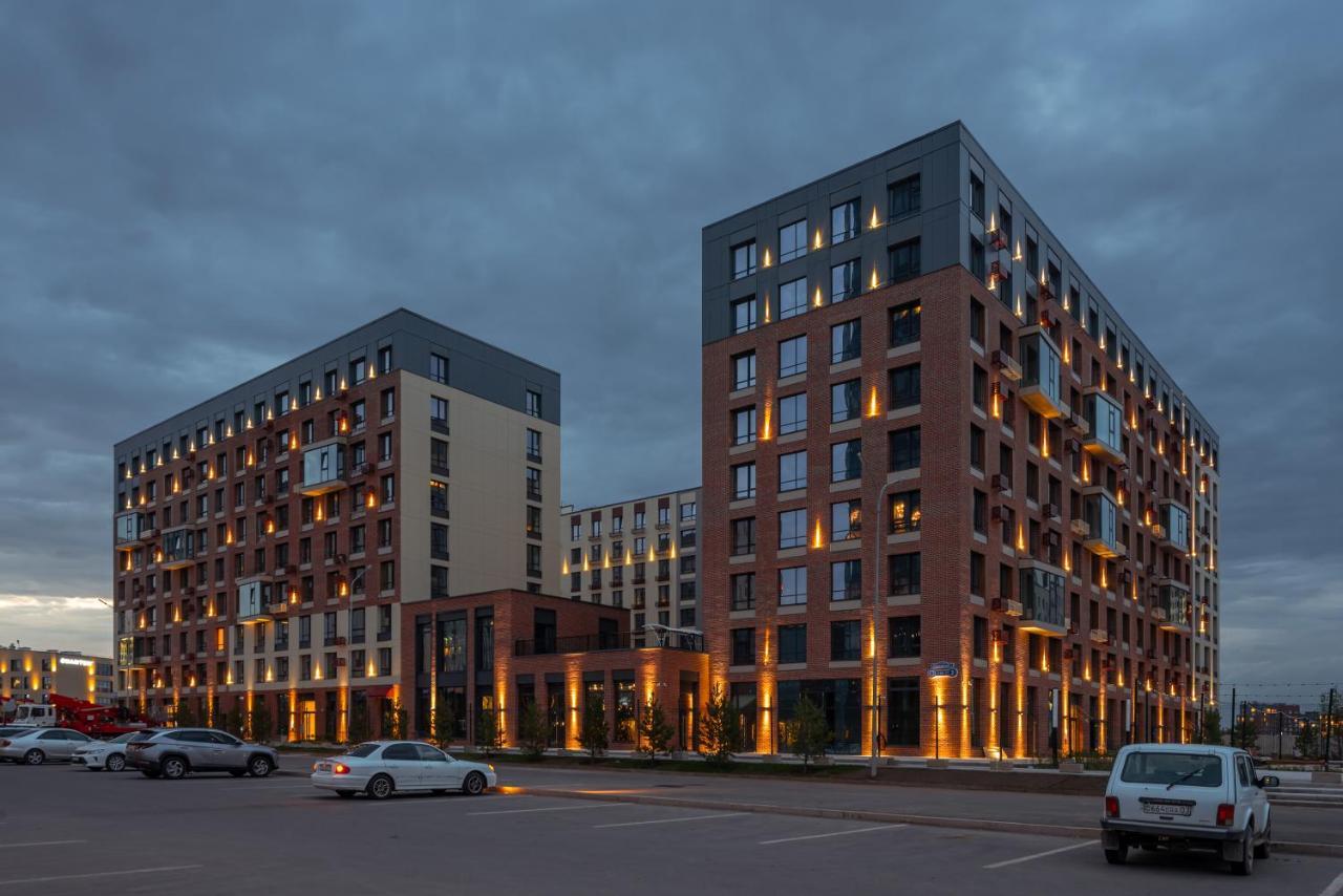 Aura Business Class Apartment Astana Buitenkant foto