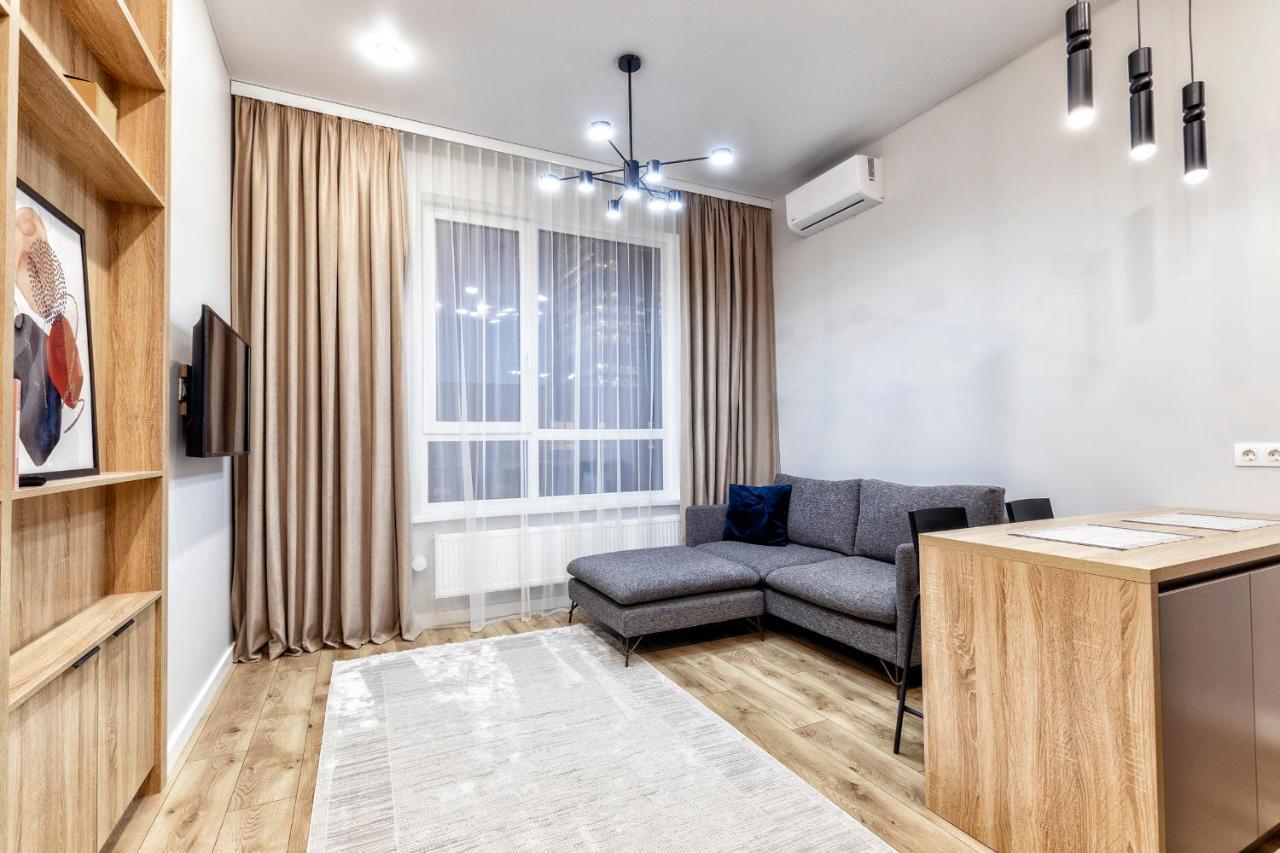Aura Business Class Apartment Astana Buitenkant foto